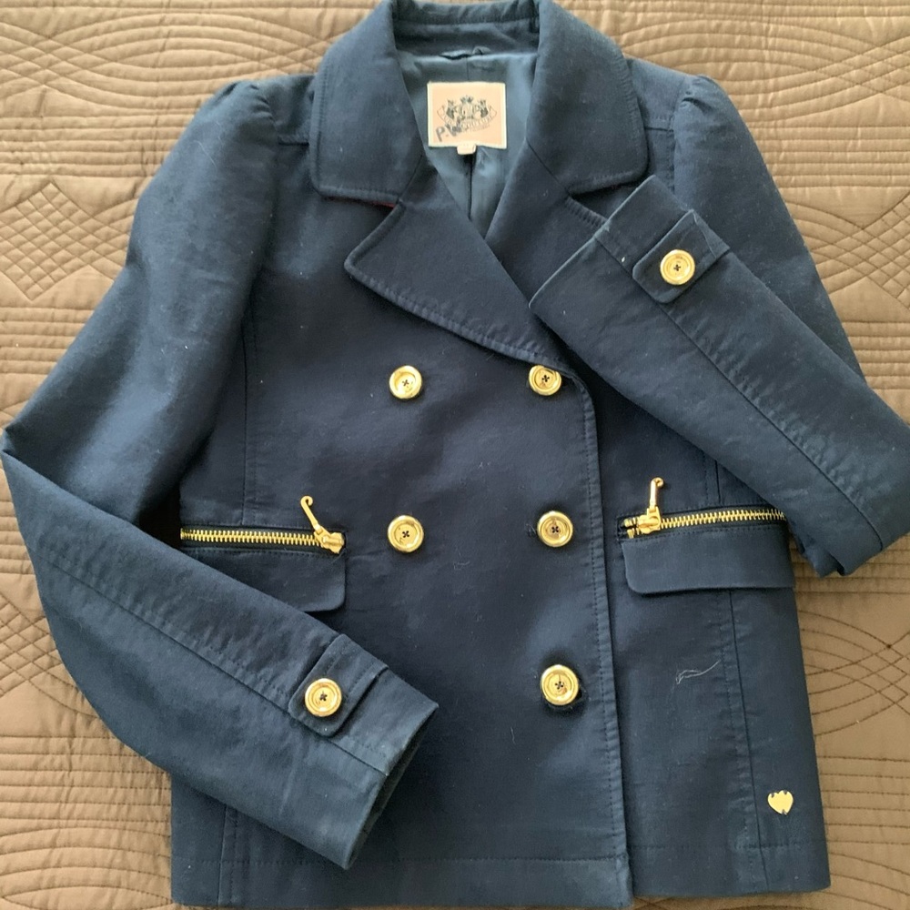 Juicy Couture Double Breasted Pea Coat - girls 12